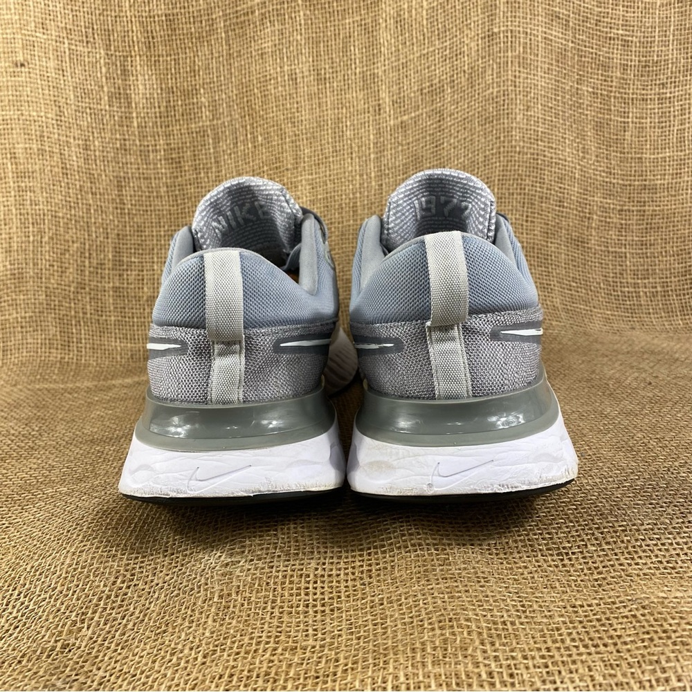 🛑SOLD🛑   Nike Running Shoes React Infinity Run Flyknit Grey White Size 15 - Picture 7 of 11